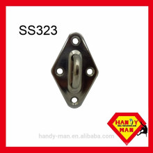 Marine Deck Hardware Stainless Steel Small Diamond Type Eye Plate